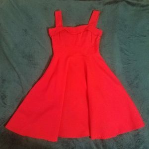 3/$20! Vintage Style Red Dress - S/M